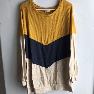 Waffle Knit Sweater